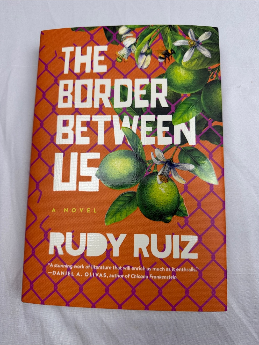 “The Border Between Us”, by Rudy Ruiz a Novel